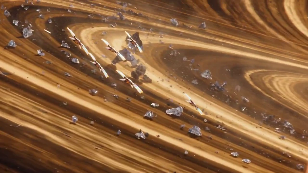 What if solar winds shaped a cosmic ballet of light and plasma?