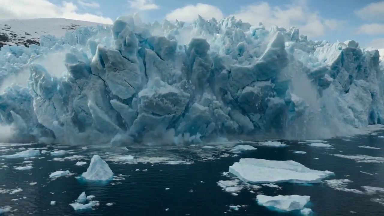 When Ice Giants Fall: The Unstoppable Surge Overwhelms the Harbor