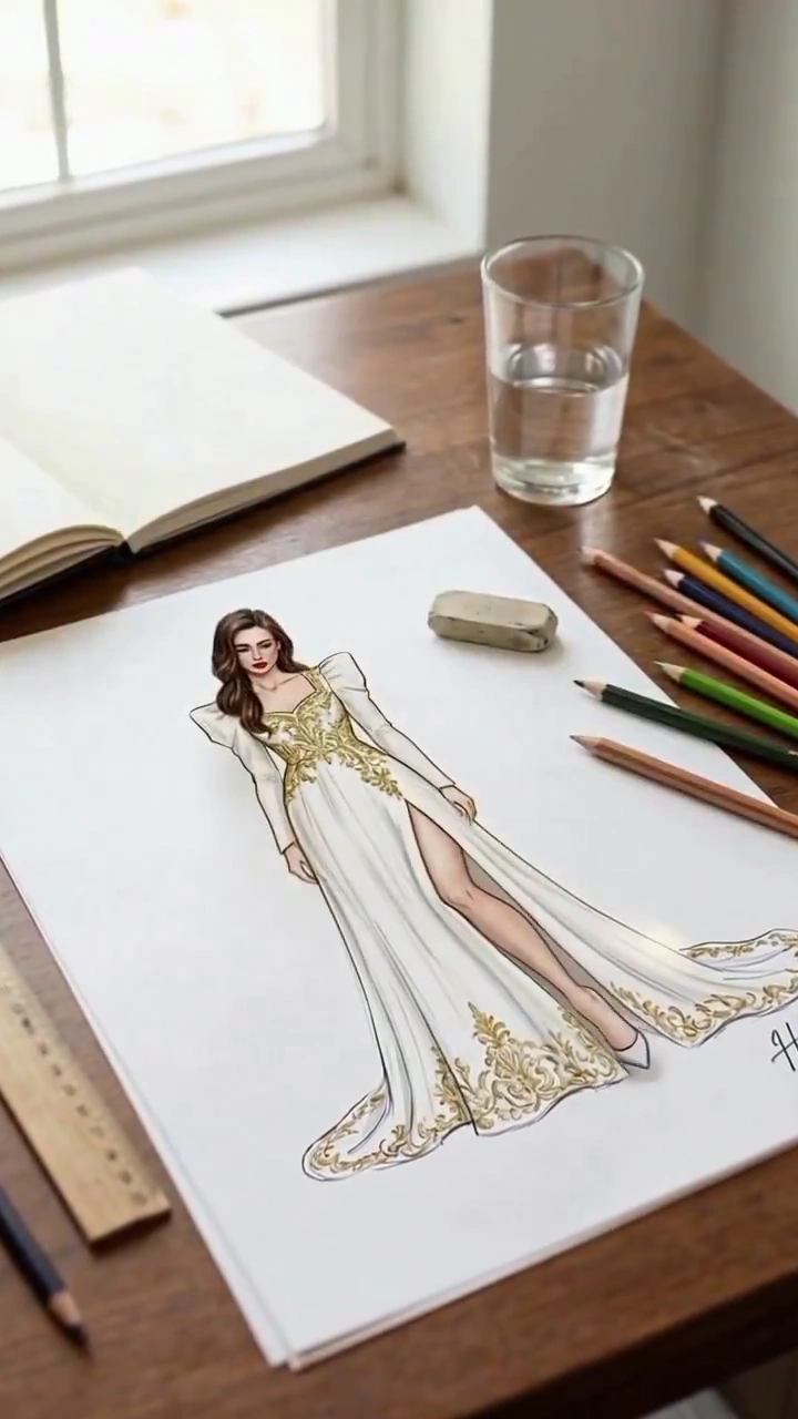 When Art Comes Alive: The Stunning Shift from Paper to Photorealism