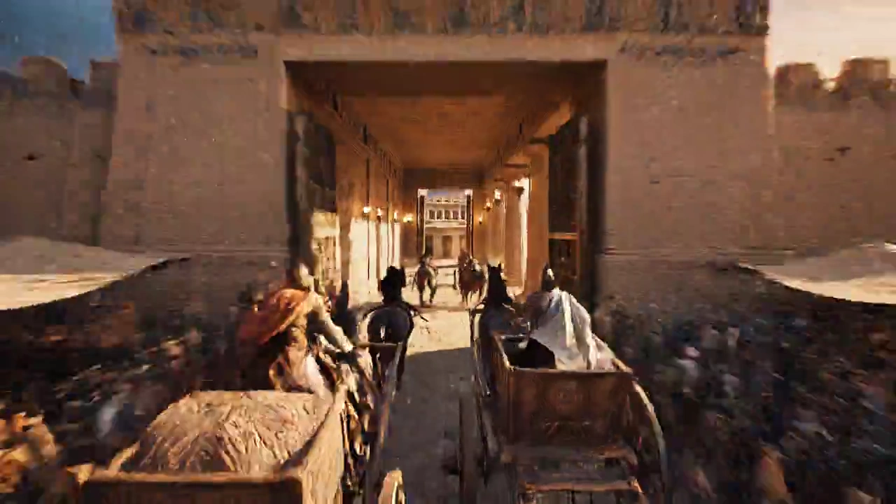 Cinematic High-Speed Journey Over the Ancient Mitanni Civilization