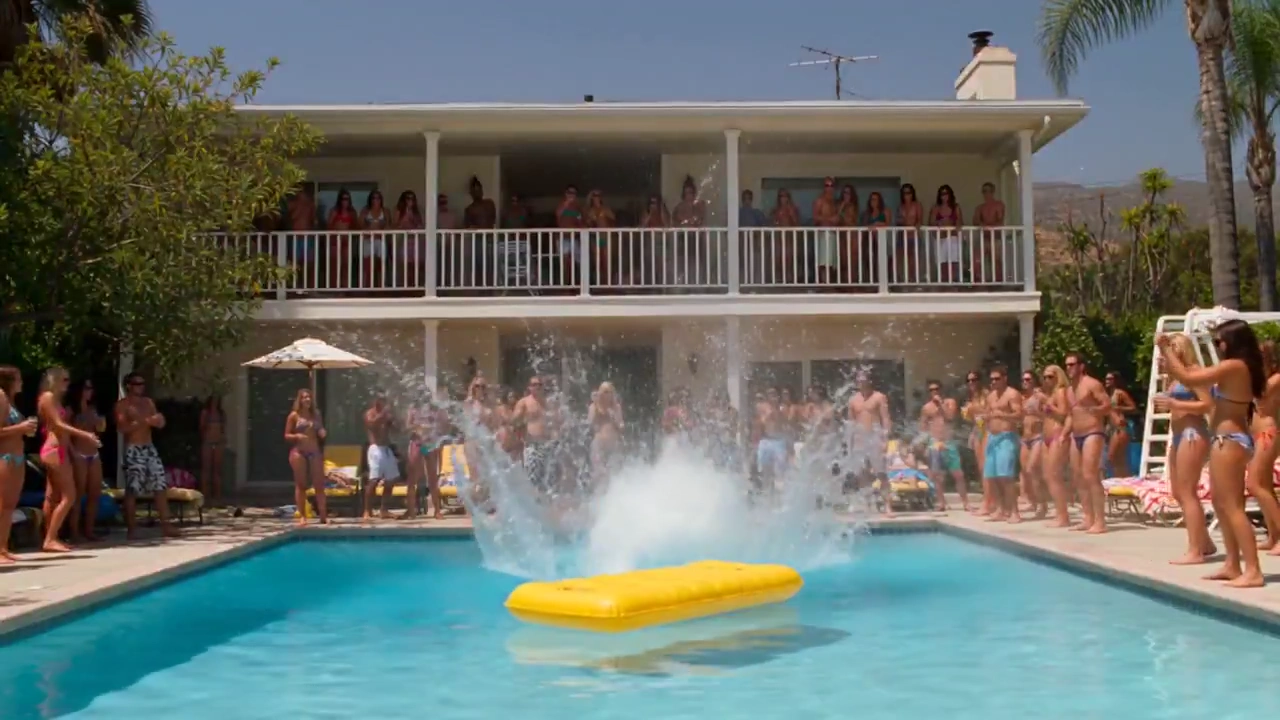 Dynamic 15-Second Summer Pool Party Visual Storyboard