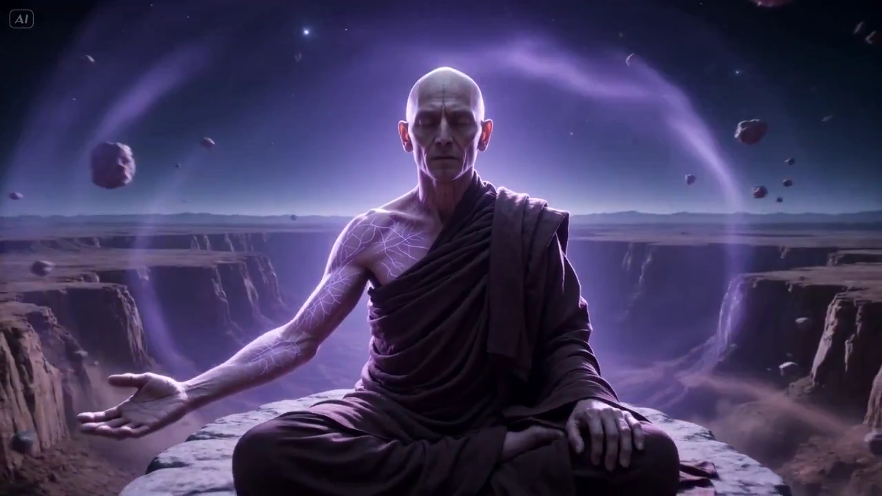 Gravity's Silent Architect: A Mystical Dance Above the Abyss