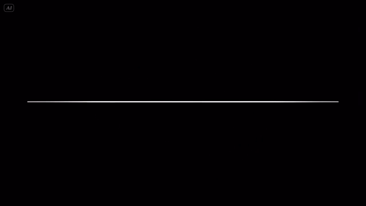 Sleek White Forms Evolve Into a Luxe Tech Logo on a Stark Black Canvas