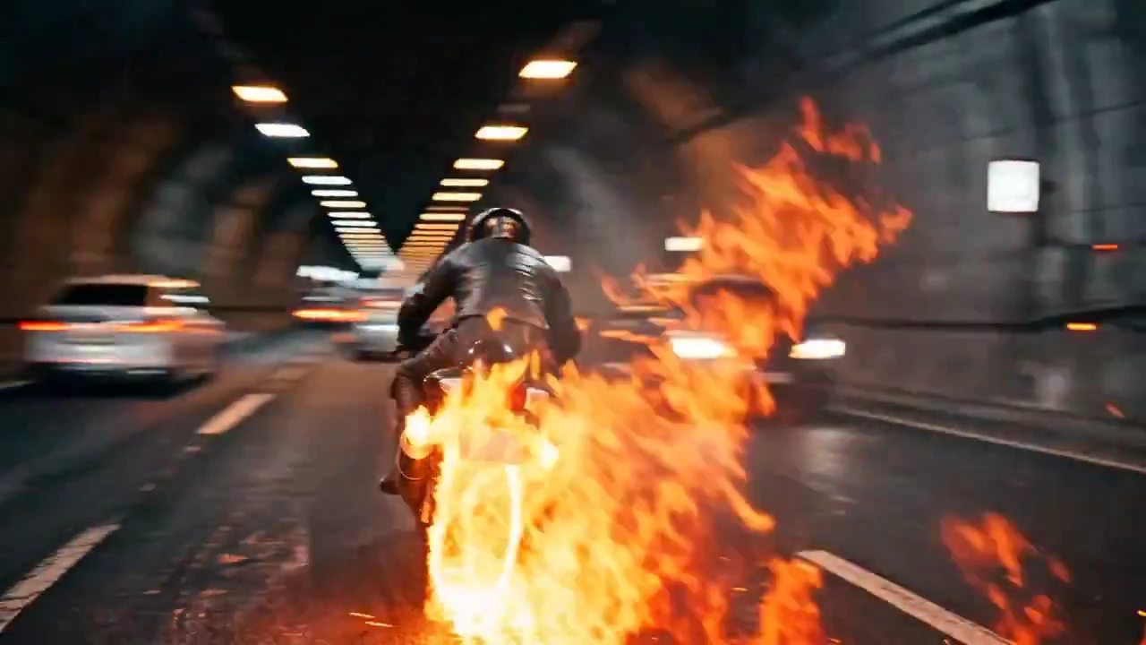 Animating Stillness: Continuous Camera Flow Through Frozen Scenes