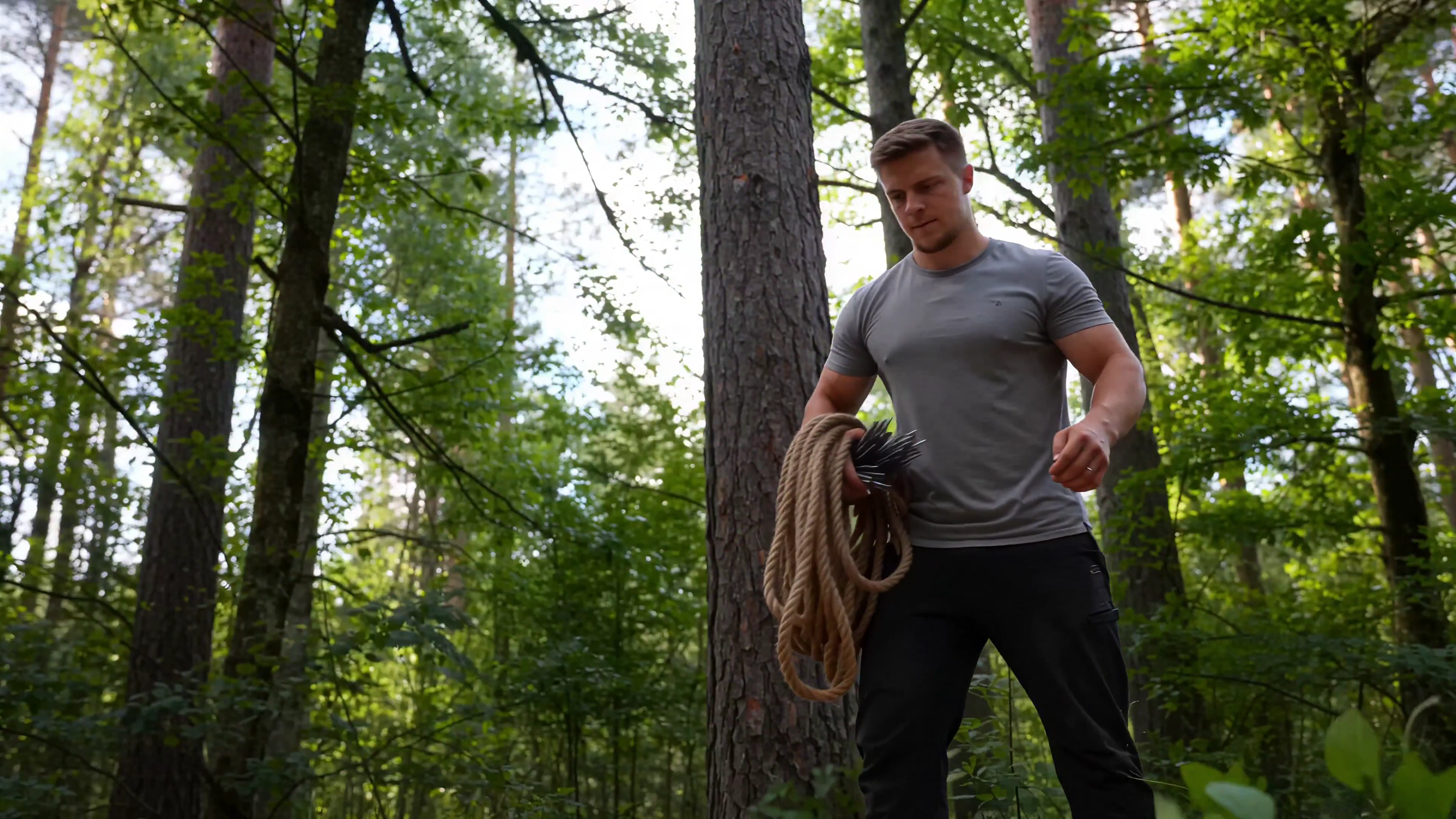 From Forest Floor to Elevated Treehouse: A Construction Timelapse