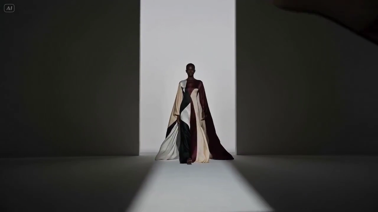 Golden Light Reveals Fluid Fashion Mastery