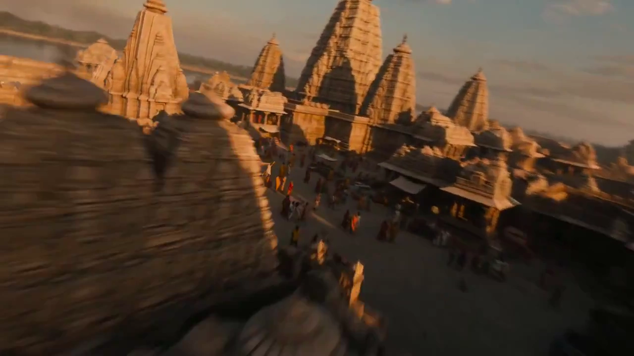 Hyper-Realistic FPV Tour of Ancient Anga’s Grand Marketplaces