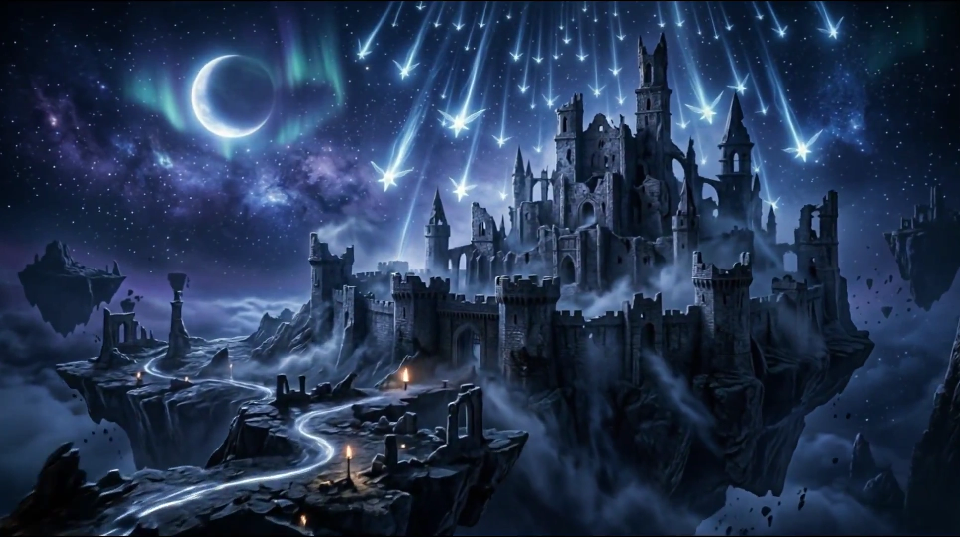 Shattered Realms: The Fall of the Floating Castle and the Rise of the Undead