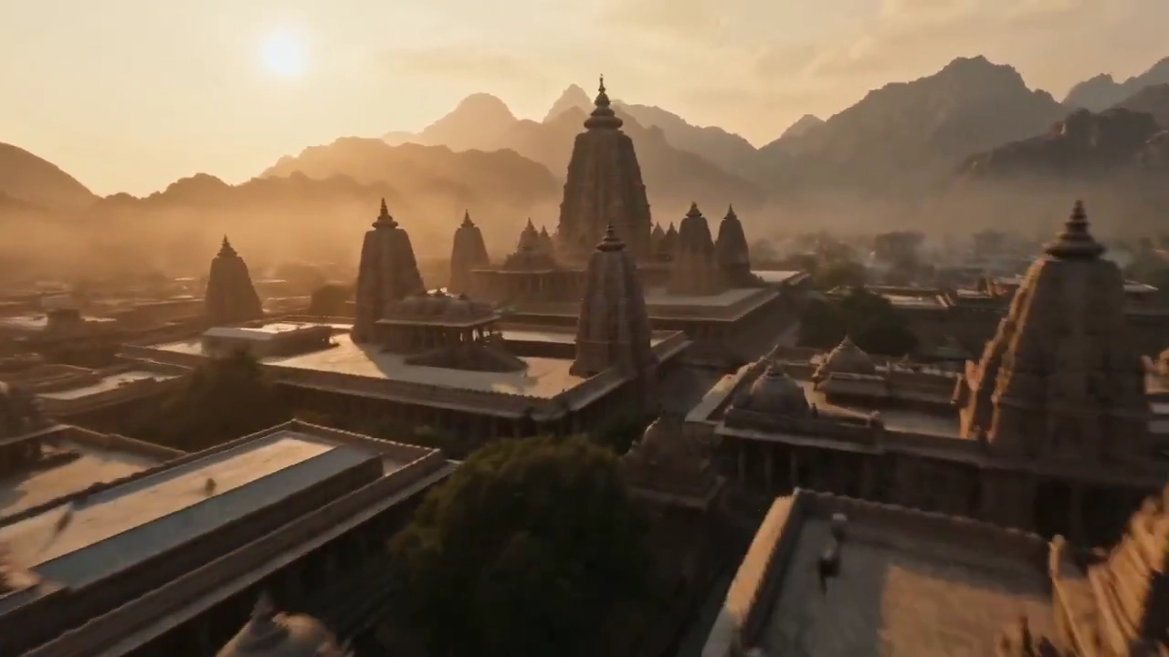 Epic FPV Voyage Across the Vibrant Heart of the Gandhara Kingdom