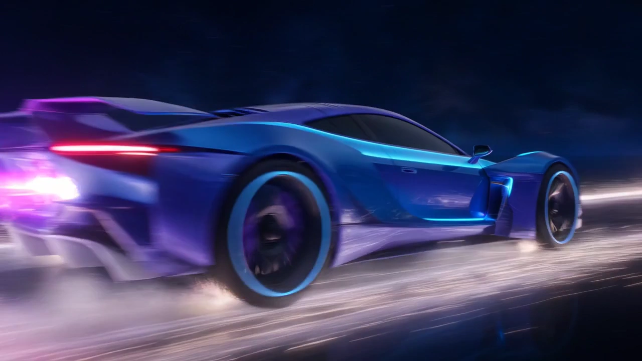 Cosmic Hypercar Drift on a Luminous Stardust Circuit