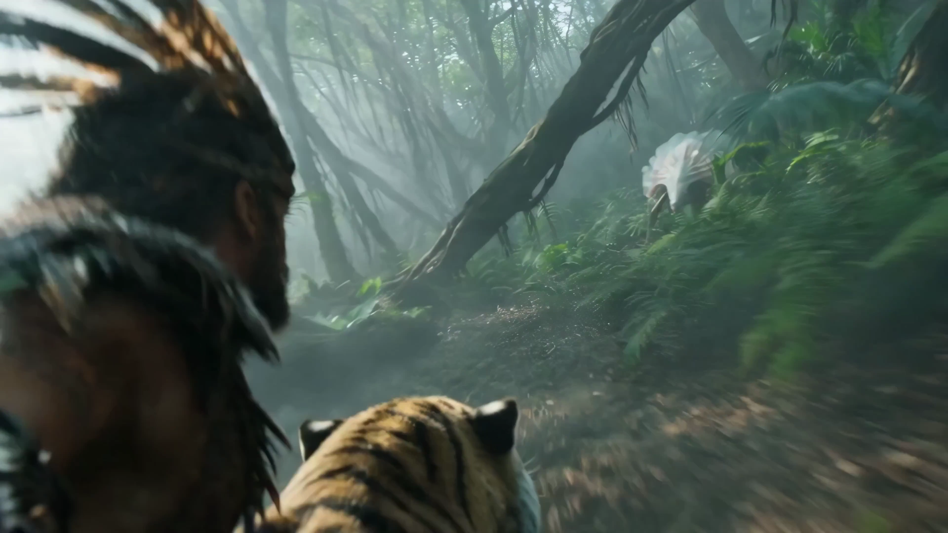 Epic Jungle Hunt: Rope, Cat, and a Ferocious Beast