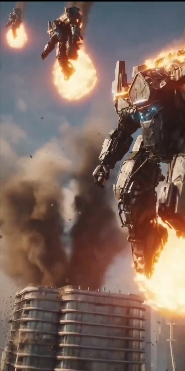 Epic Mech Mayhem: Destruction in a Dystopian Future