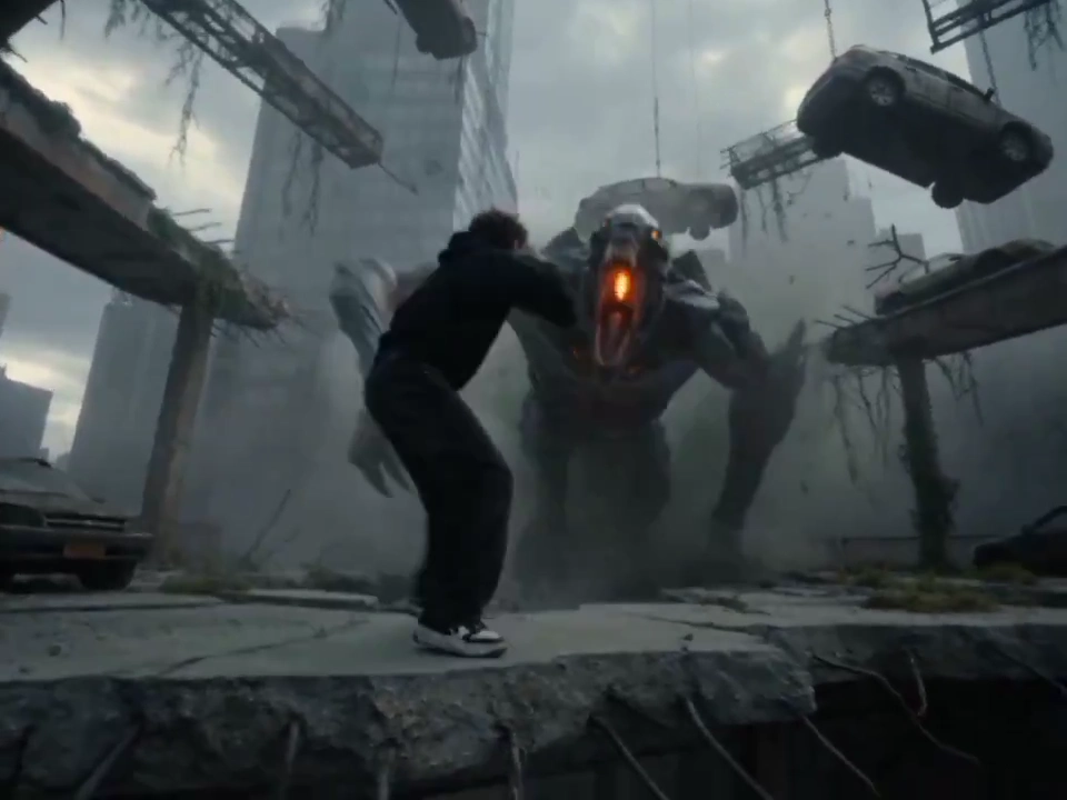 Urban Ruins: Monster Clash in Extreme Detail