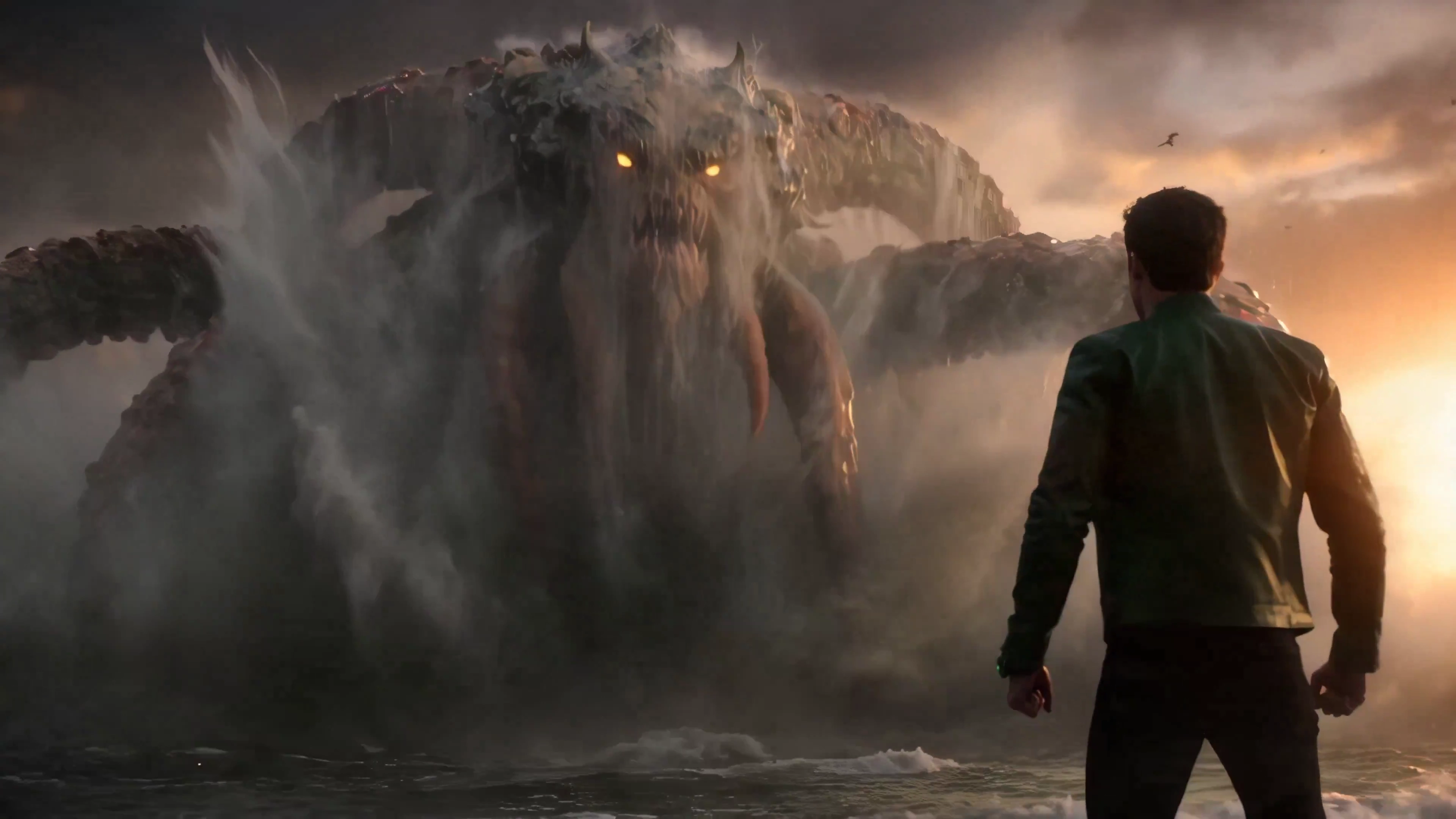 Cinematic VFX of Heatblast vs Sea Monster