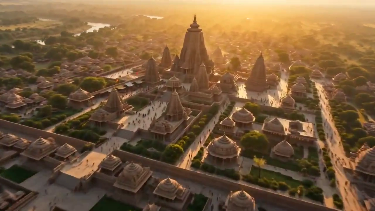 A Cinematic Journey Through Ancient Videha in FPV