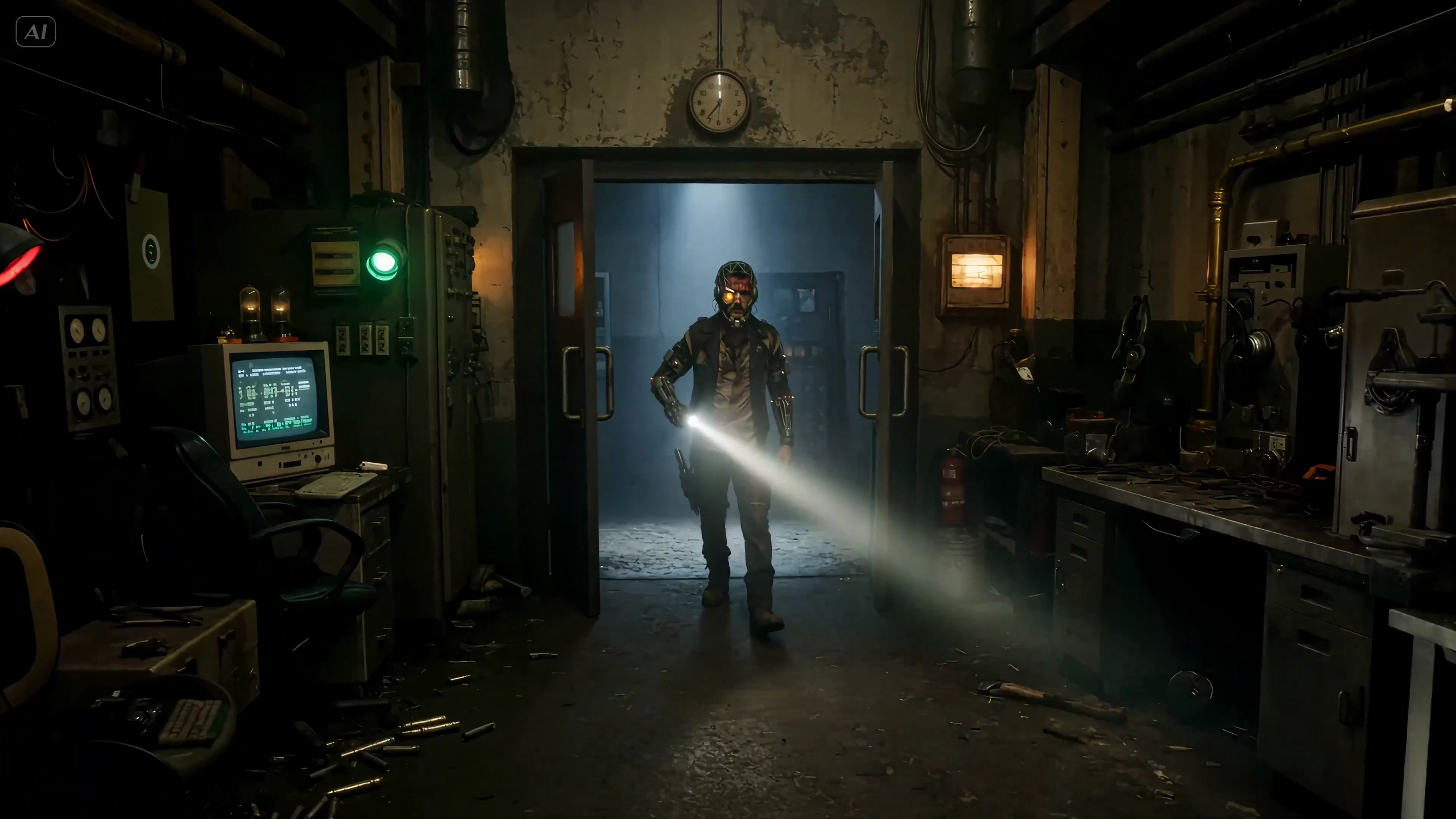 Machines Linked in Living Amber Network