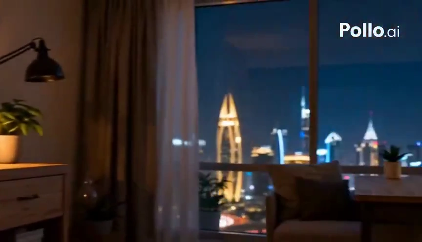 Urban Serenity: Kuwait Towers in Motion