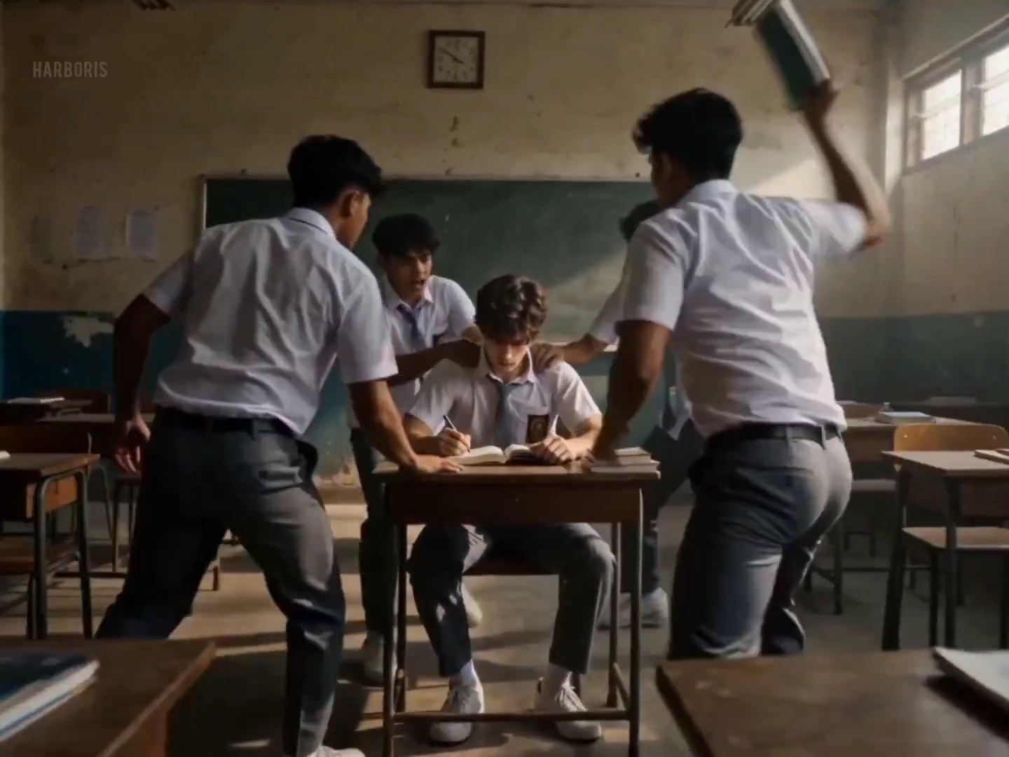 Breaking Free: A Fighter's Transformation in Chaos