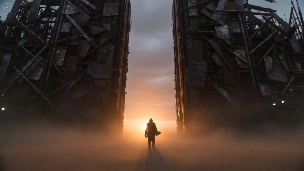 Facing the Tempest: A Nomad's Struggle