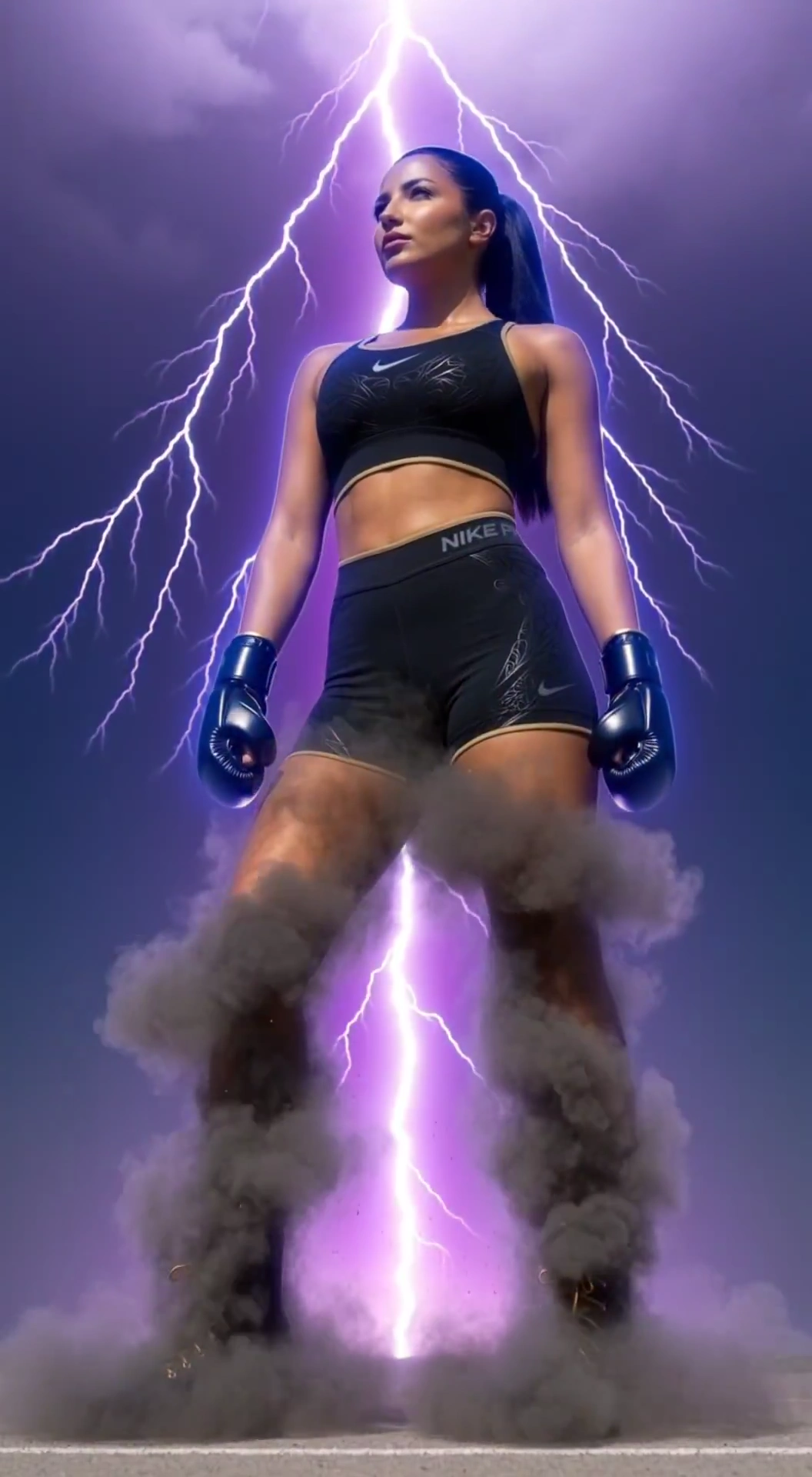 Chaos Meets Calm: The Lightning Strikes