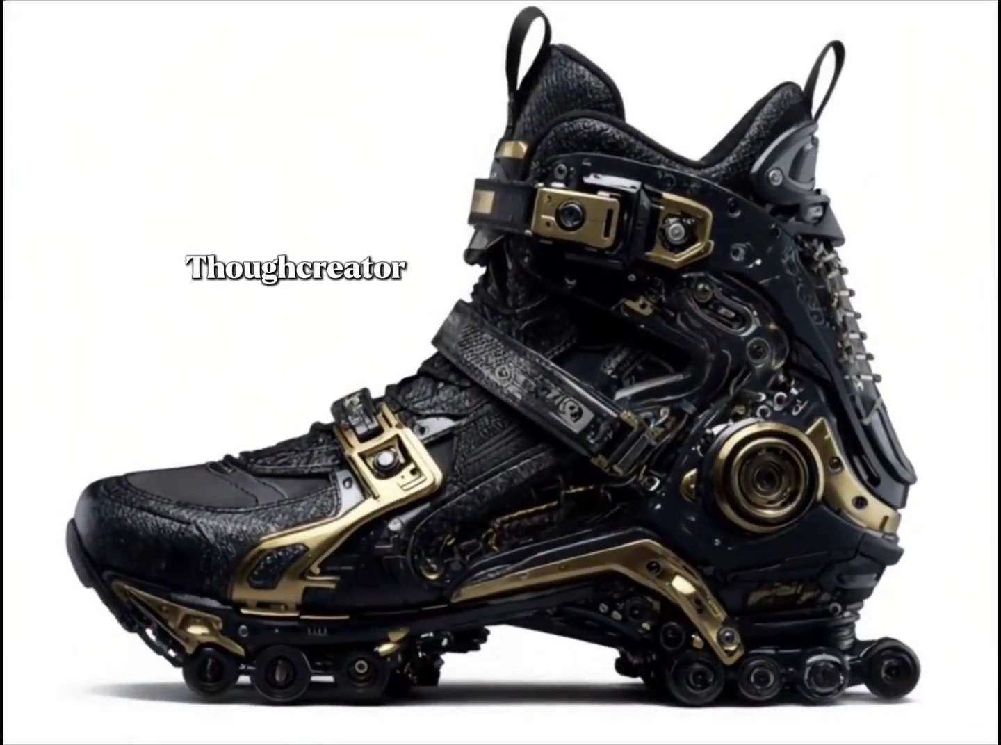 High-Tech Footwear Transformations in Cinematic 3D