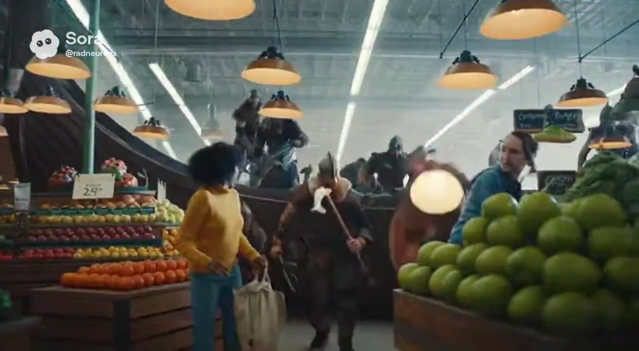 When Vikings Invade a Supermarket: Quinoa, Chaos, and Confusion