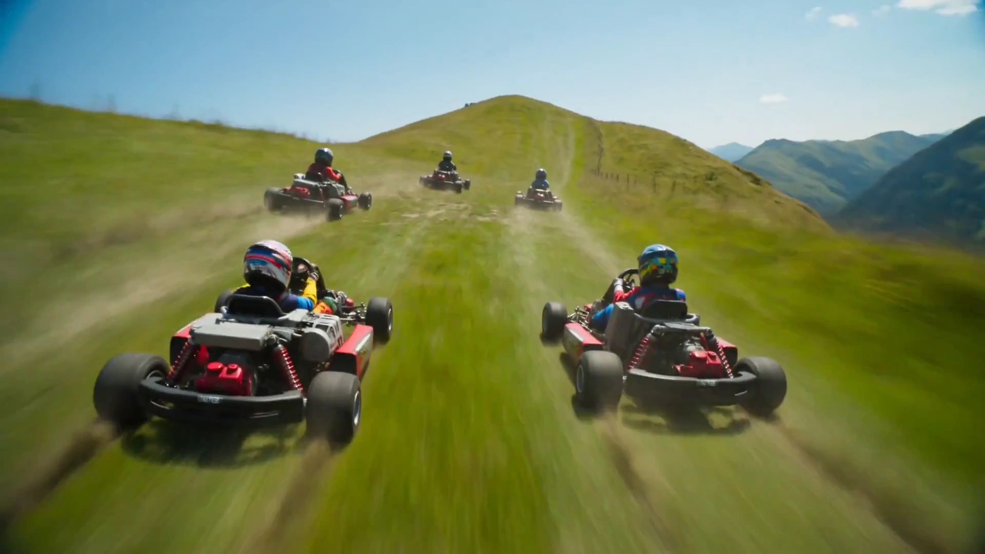 Thrills of the Downhill Go-Kart Skyrocket: Epic Cliff Dive