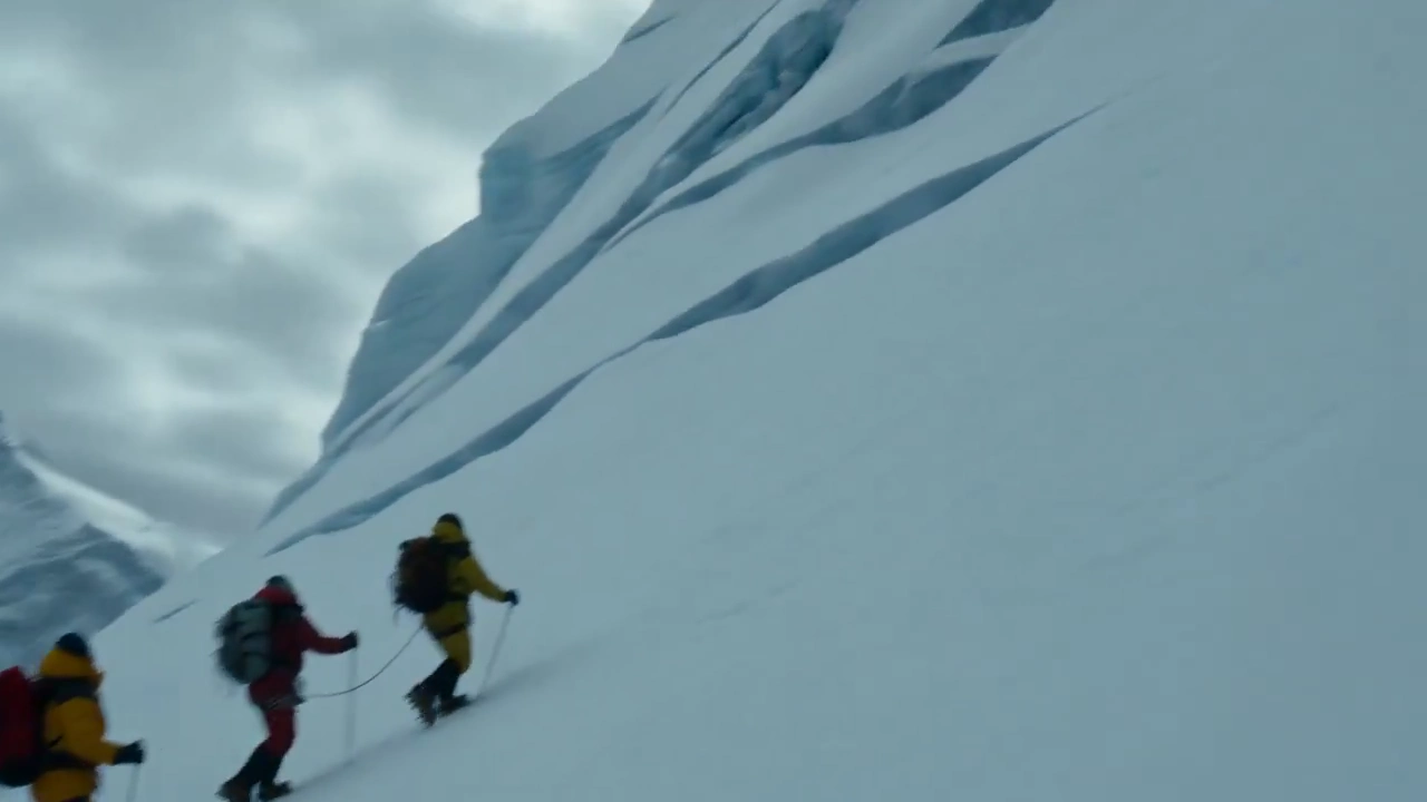 Glacial Catastrophe Captured in One Shot