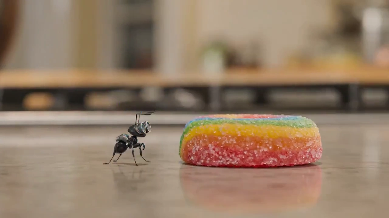 The Ant and the Sprinkle: A High-Tech Adventure