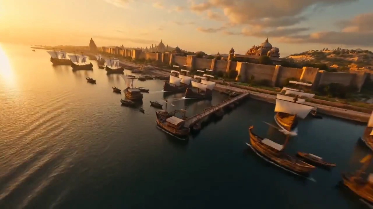FPV Journey Across the Ancient Shores of Anarta Kingdom