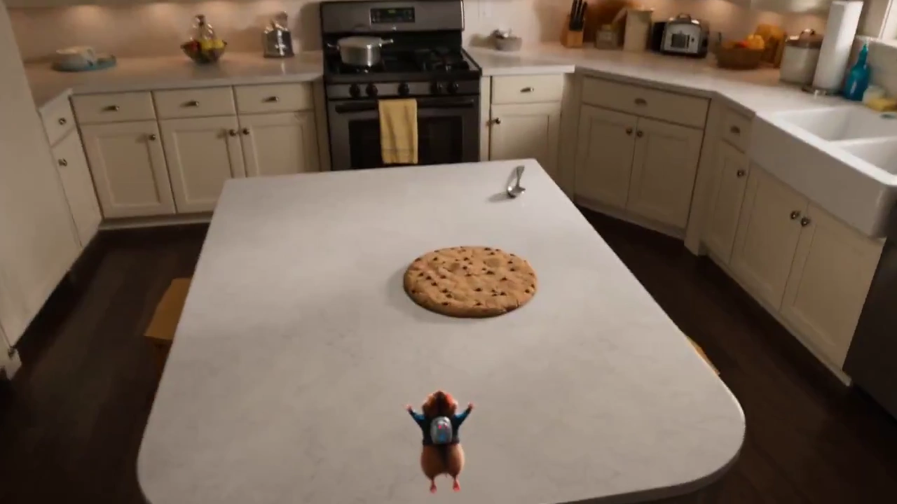 The Great Cookie Heist: Hamster vs. Cat in a Sweet Showdown