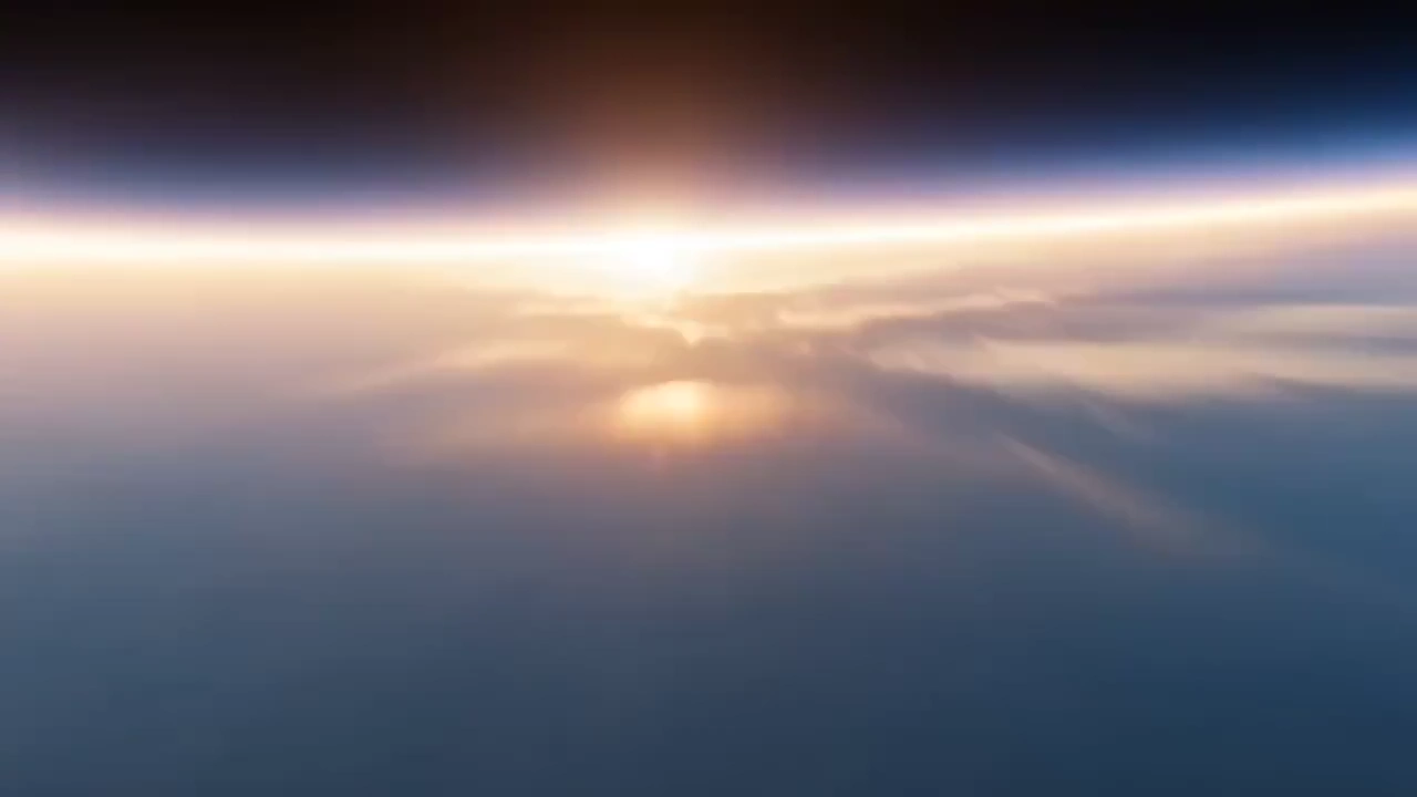 From Outer Space to a Futuristic Workshop: A Cinematic Descent