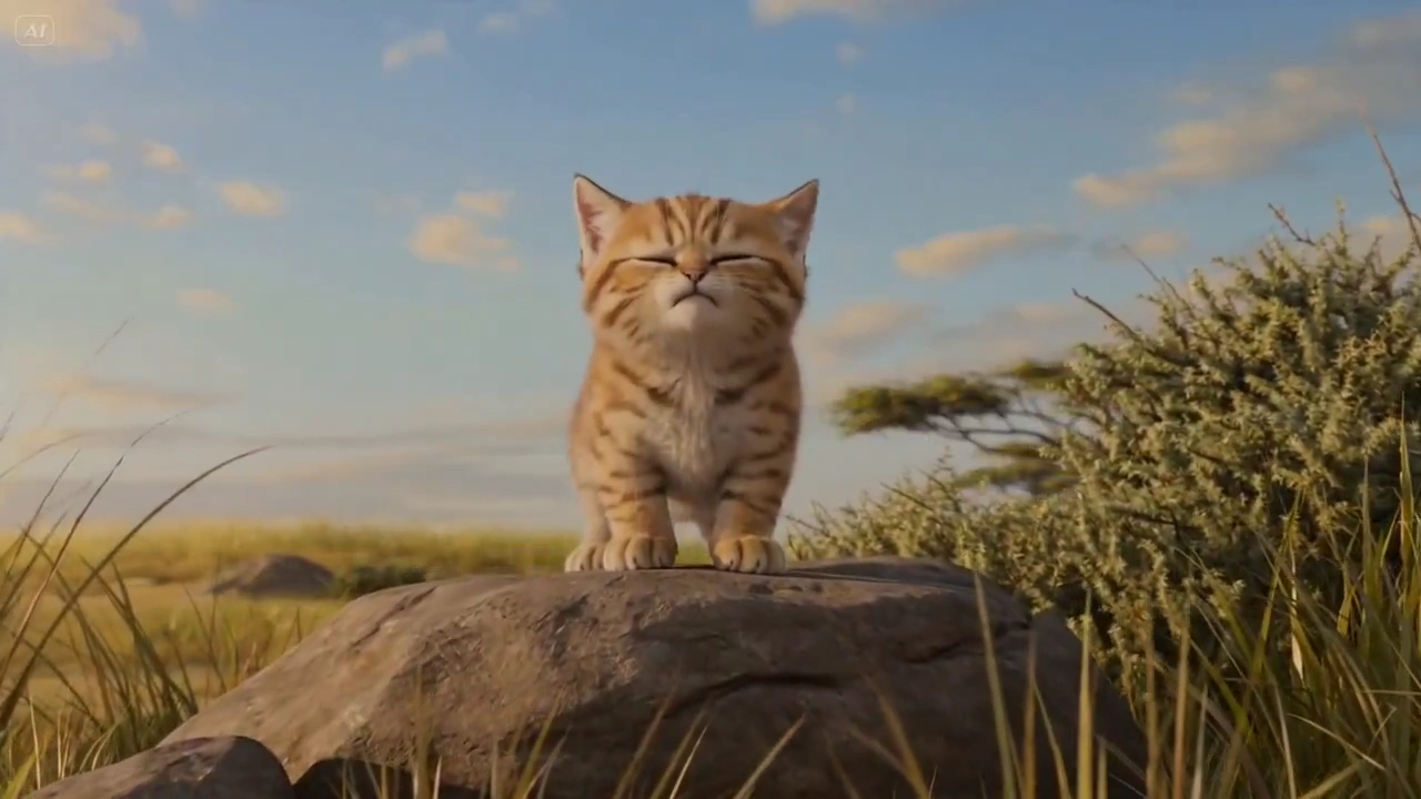 Fluffy Courage Meets Real Roar