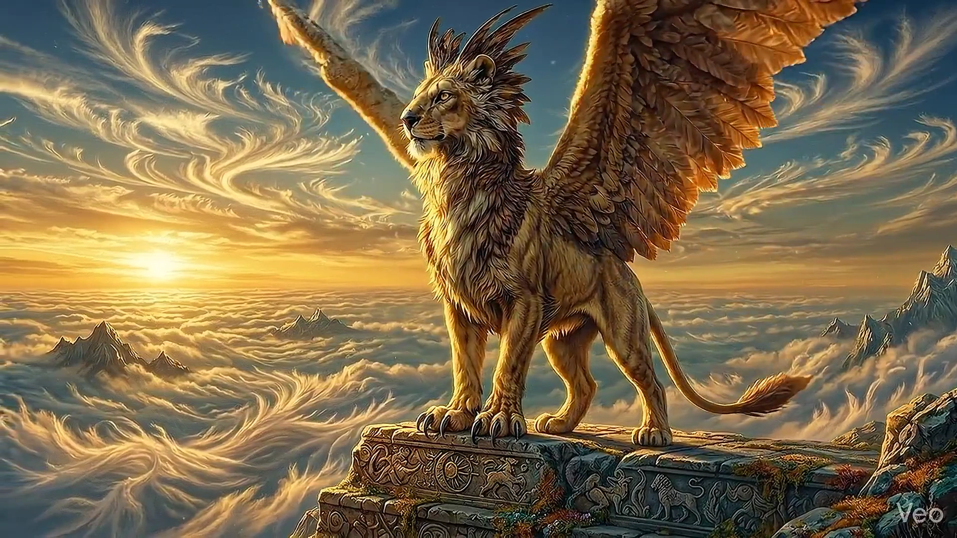 Silent Majesty of a High-Fantasy Chimera