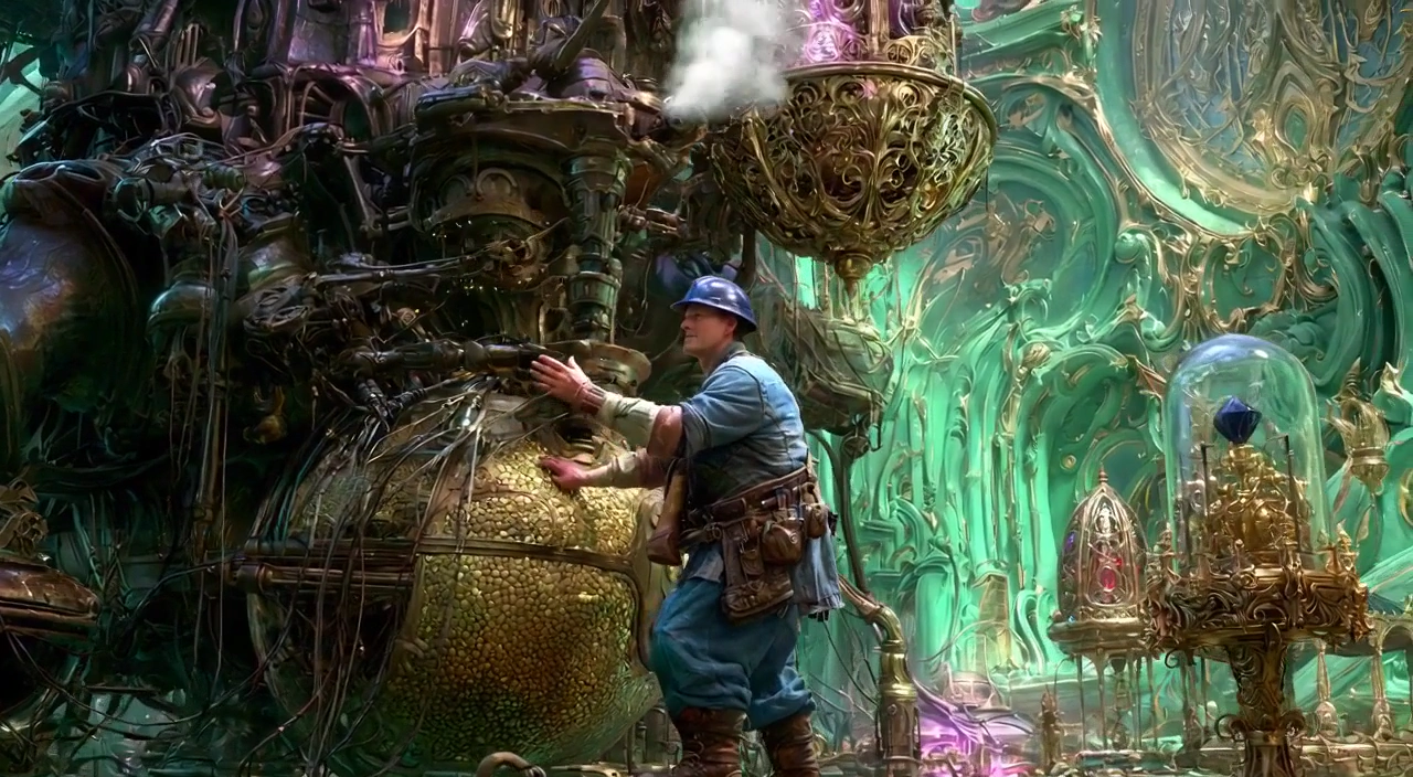 Veridian Vaults: Awakening the Mechanical Heart