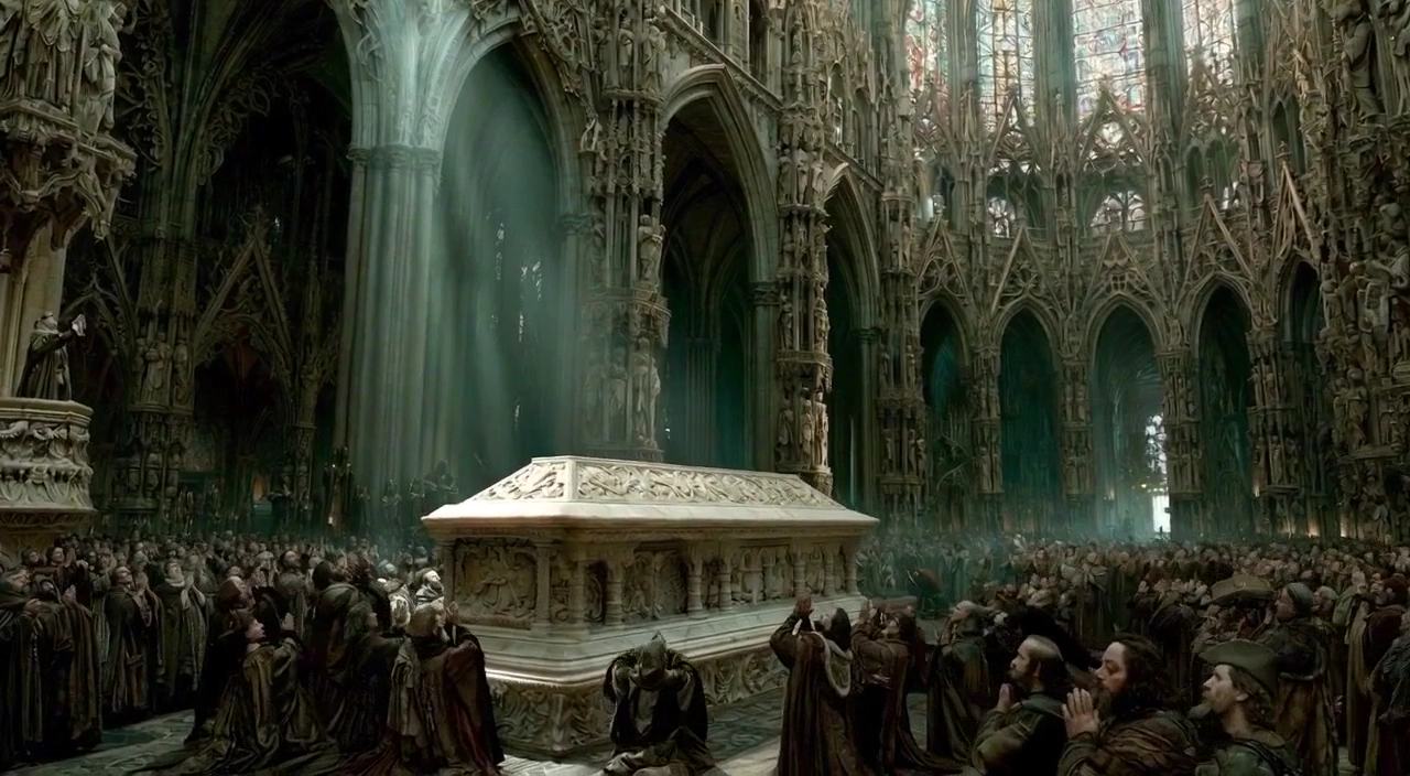 The Alabaster Saint's Silent Resurrection
