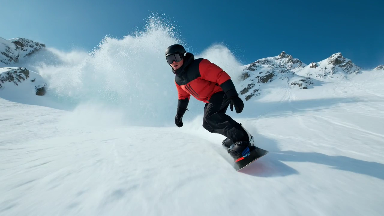Frozen Chaos: Racing Through Snow and Ice