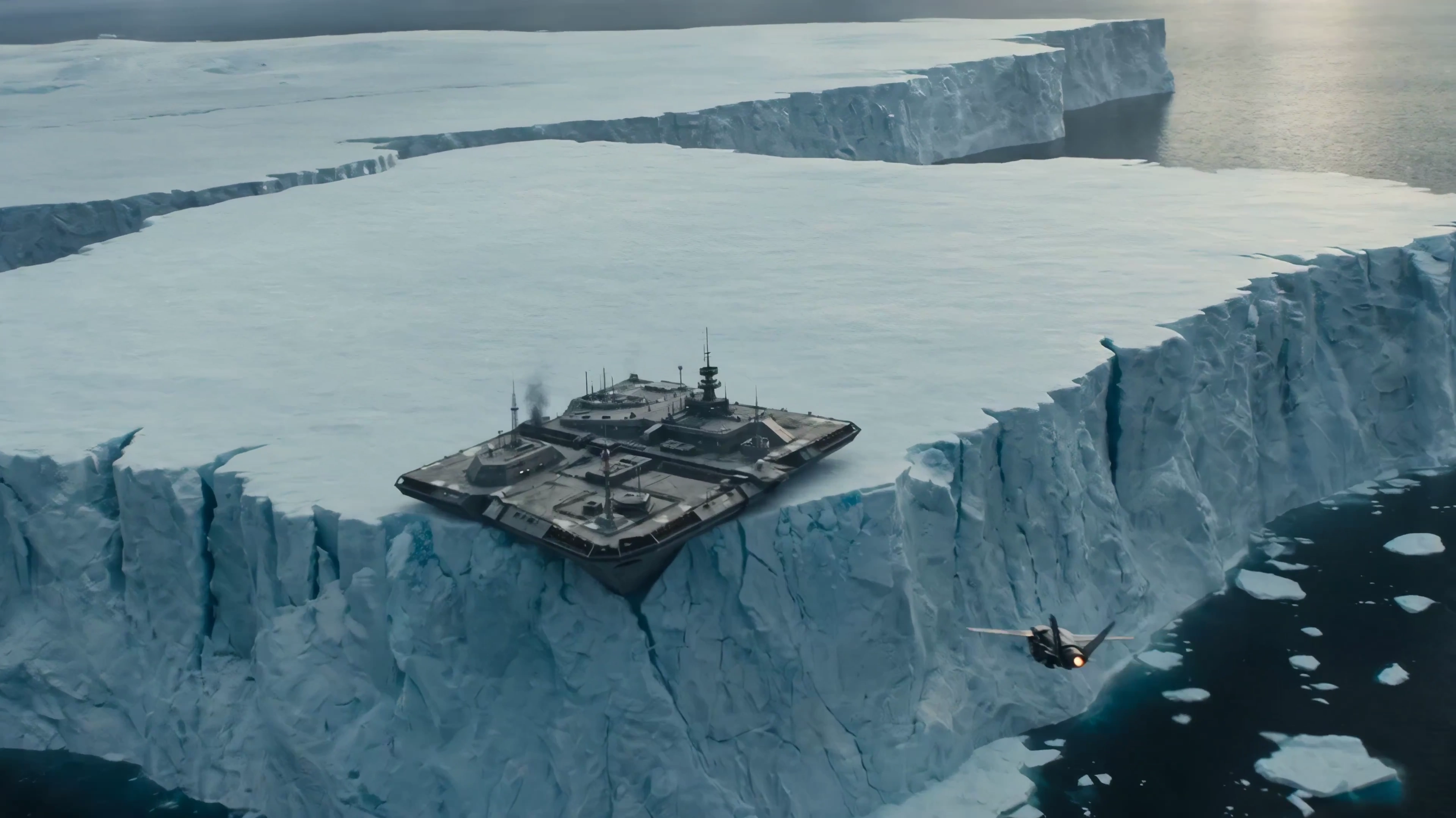 Glacial Base Faces Catastrophic Meltdown
