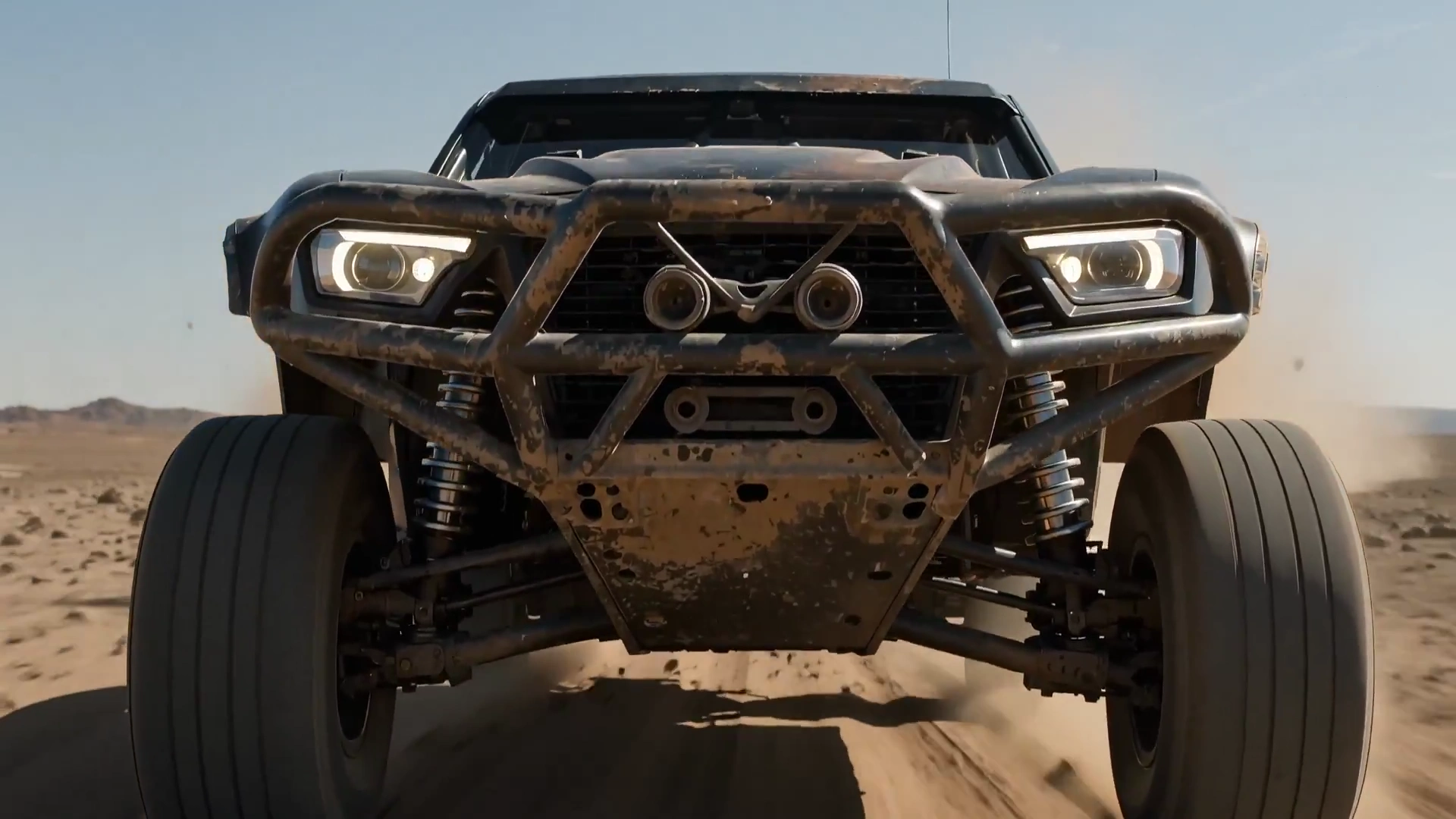 15 Seconds From Impact in the Desert Run