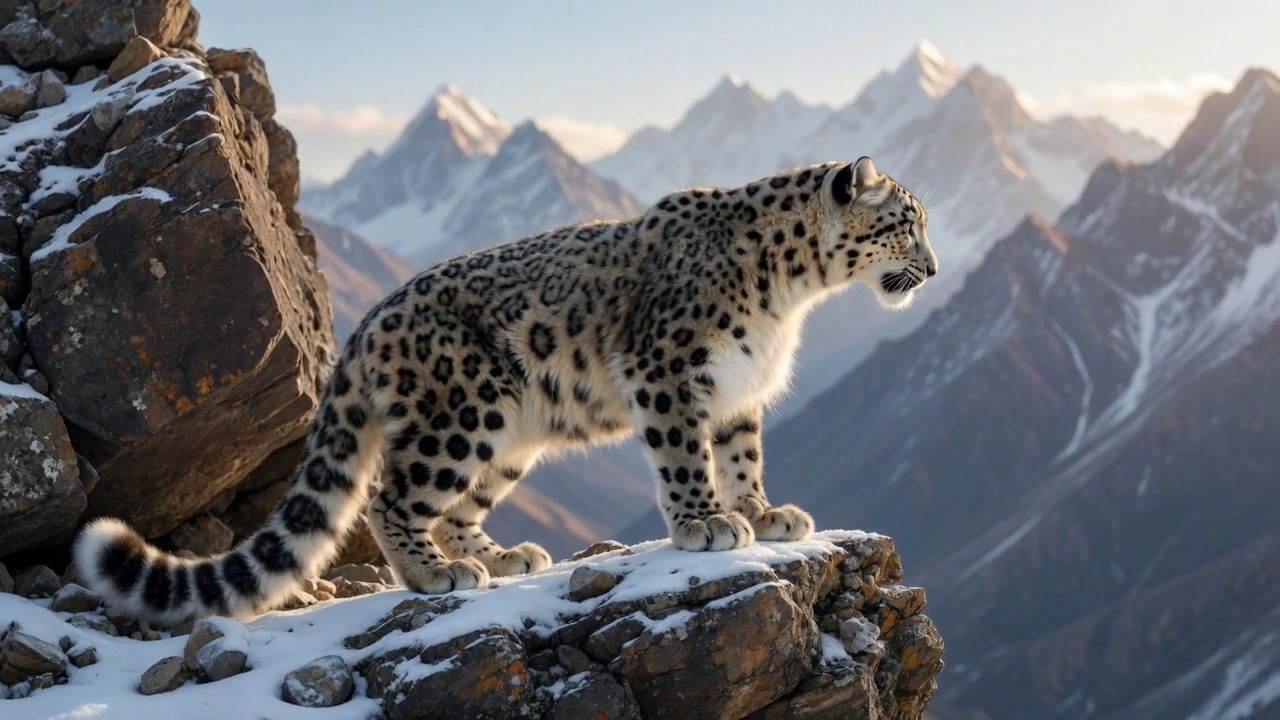 Silent Majesty of the Alpine Predator