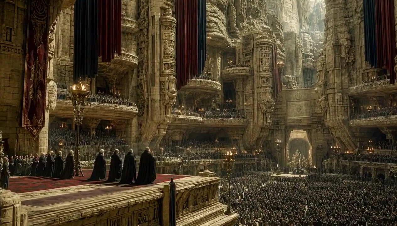 Ancient Chant Echoes Through Stone Halls