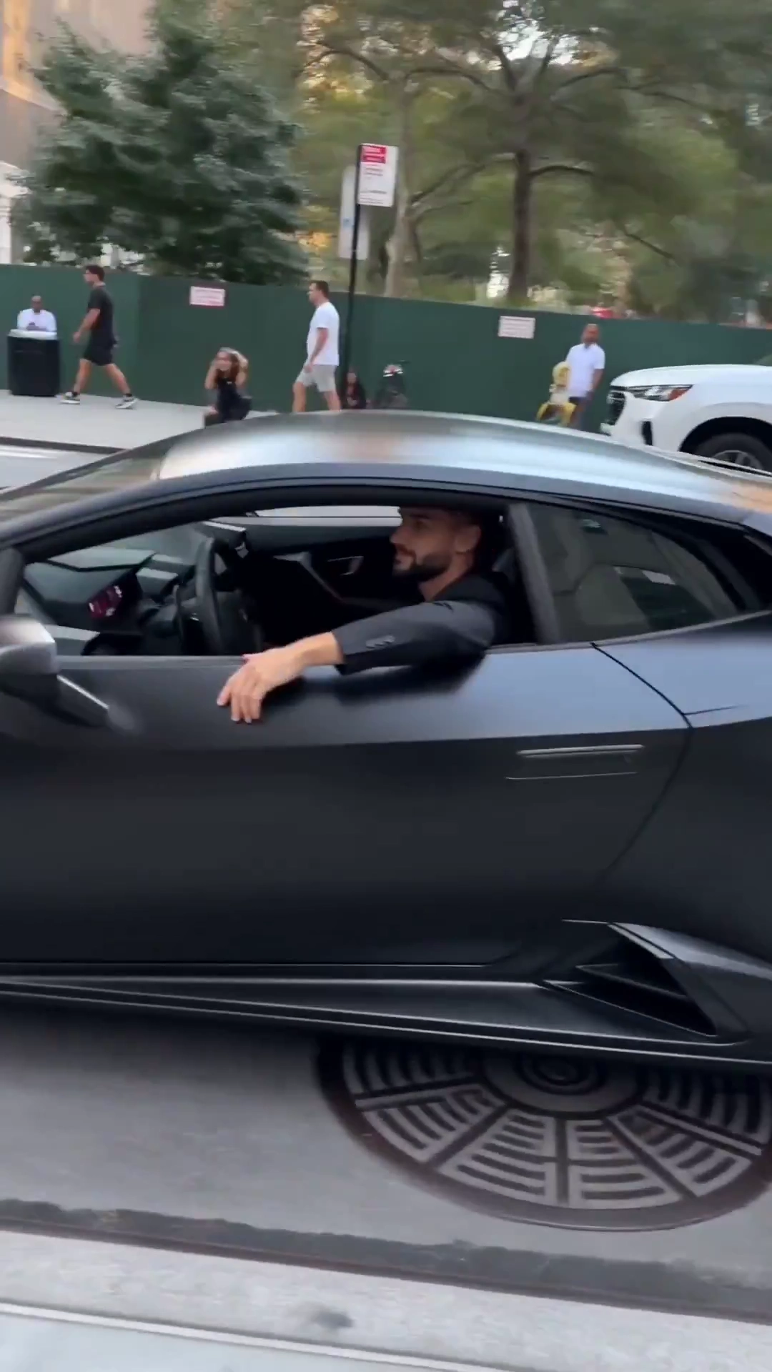 A Day in the City: The Encounter with a Supercar
