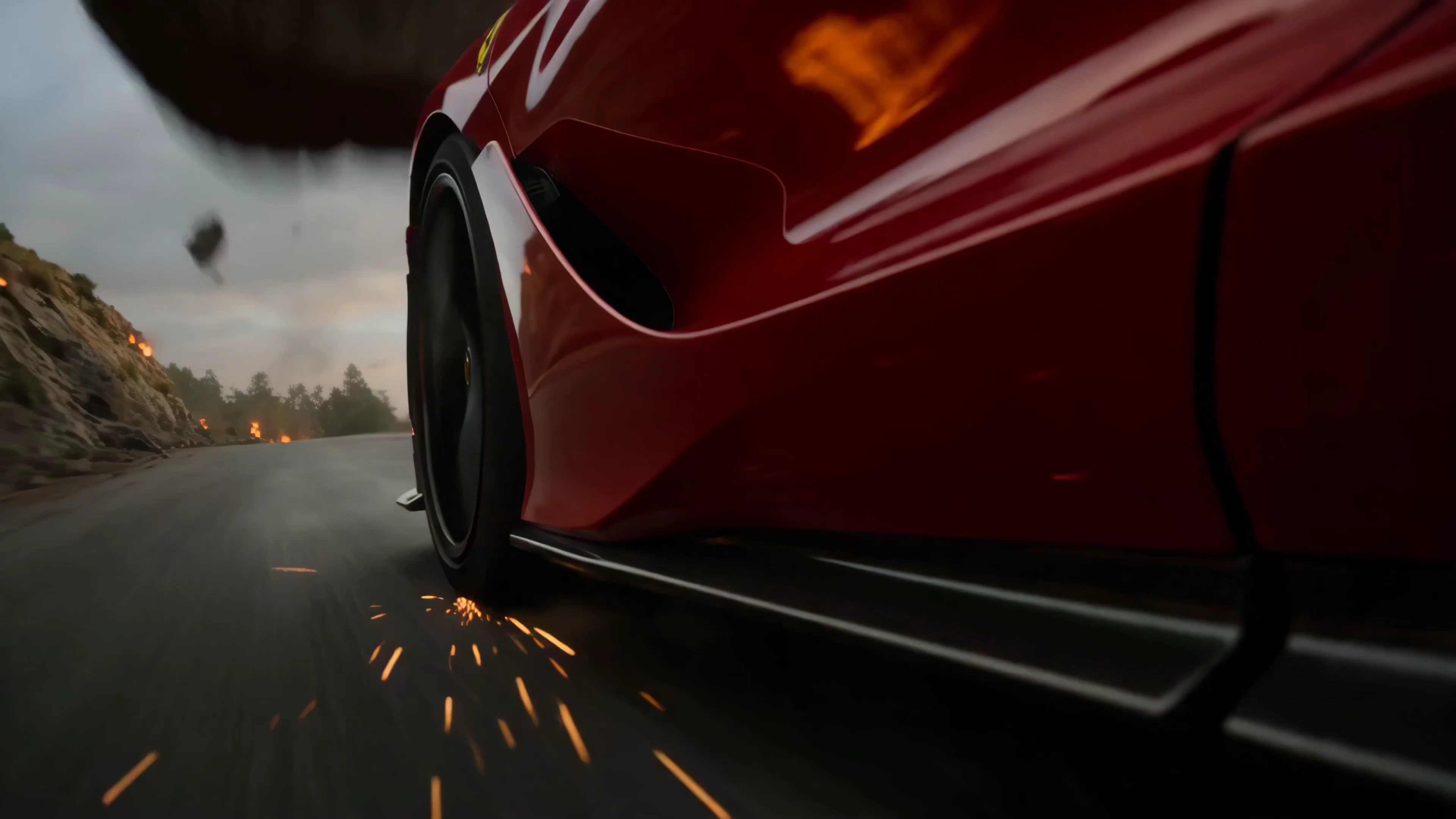 Racing Against Lava: A Fiery Showdown