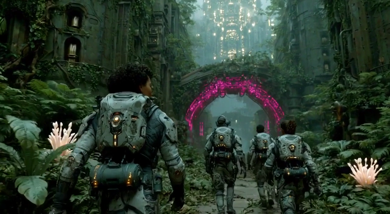 Abandoned Outpost and the Mysterious Archway