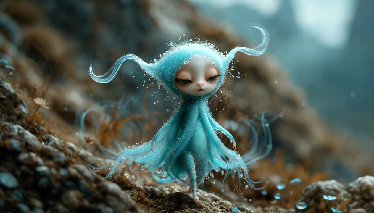 Beneath the Waves: The Enchantment of a Sea-Spirit Revealed