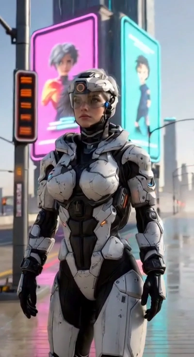 Dusk of the Cyberpunk Era: 6 Seconds of Visual Brilliance