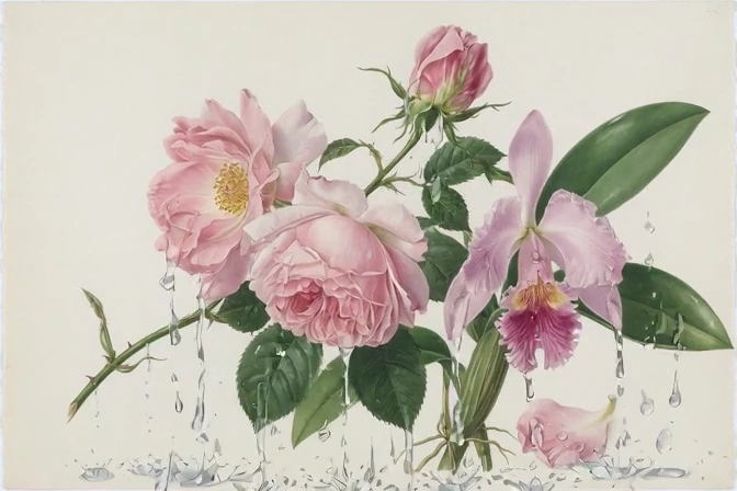 The Elegance of Nature: Redouté's Masterpiece