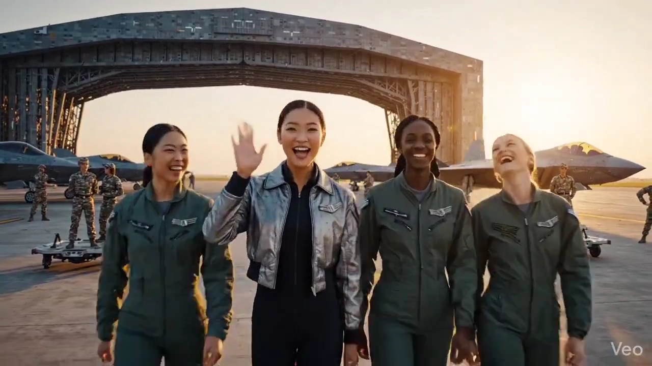 Fighter Jets at Sunrise: A Cinematic Military Showcase