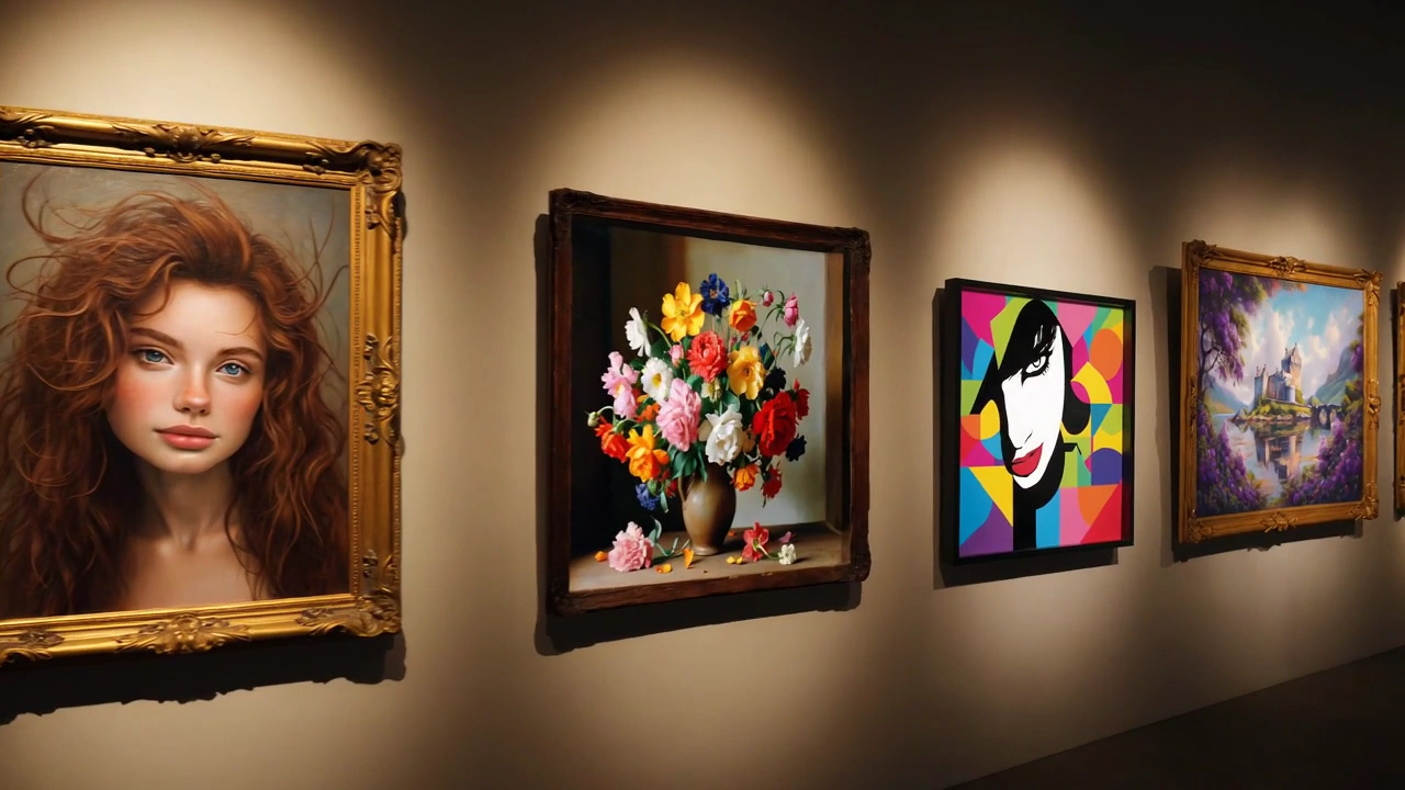 Showcase Your Images Like Art in a Museum