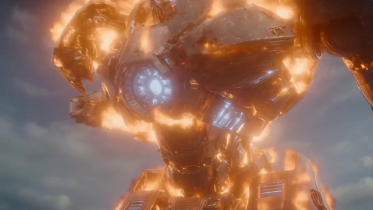 Transforming Terror: Alien Mech Crashes into Urban Chaos